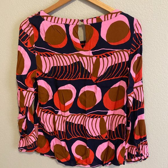 White Stuff long sleeved blouse, Retro, 70s look | Size EU 38 - Picture 2 of 4